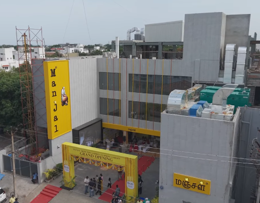 Completed Manjal commercial building